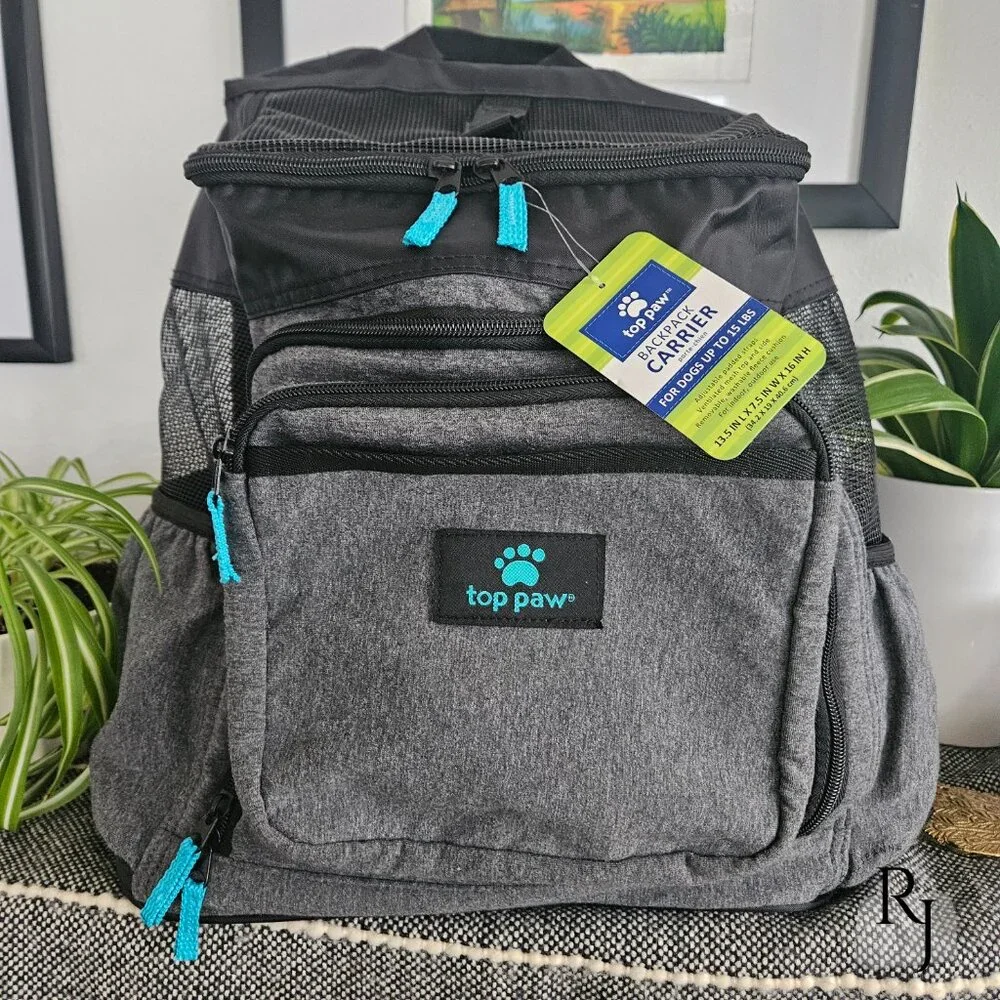 Top Paw Backpack Pet Carrier – Small Pets (NWT)